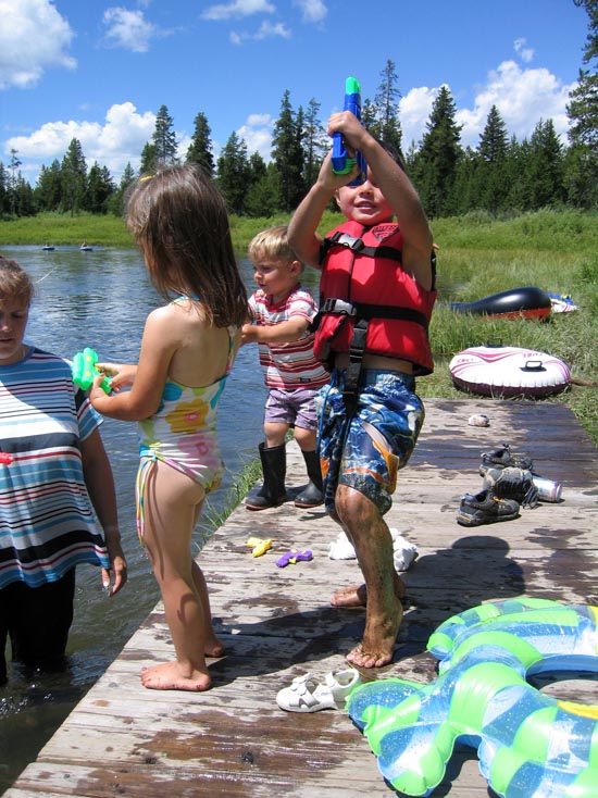 2006 family reunion in Yellowstone National Park
